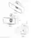 Fig. 32 - Rearview device mounting assembly with rotatable support