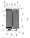 Fig. 02 - Ultracapacitor package design having slideably engagable bent tabs