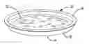 Fig. 01 - Bakeable Parchment Tray for Baking Pizza