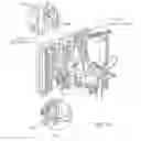 Fig. 12 - Rail adapter with grounding means