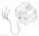Fig. 01 - PORTABLE AC OUTLET BOX FOR SERVICE PERSONNEL, AND METHOD
