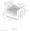 Fig. 02 - Electrical connector including contacts and housing recesses and air pockets for improved impedance