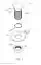 Fig. 02 - Cable clamp having a base with a tapered hole and a sleeve with a tapered outer wall to clamp a cable in-between