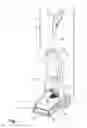 Fig. 02 - Floor cleaner with stowable handle
