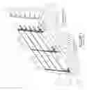 Fig. 02 - Photovoltaic Mounting System with Locking Connectors, Adjustable Rail Height and Hinge Lock