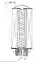Fig. 10 - Fuel filter cartridge and keyed end cap