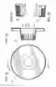 Fig. 14 - Fuel filter cartridge and keyed end cap