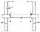 Fig. 01 - Rail system and method for securing a heavy load to a flat bed truck
