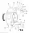 Fig. 03 - Latching device for a pump housing and pump