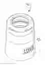 Fig. 01 - Tooth protector for beverage bottle and beverage bottle enclosure