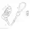 Fig. 14 - Rotatable lock for a portable electronic device