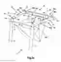 Fig. 02 - Portable ladder with a stand off device
