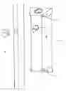Fig. 01 - Wall mounted tissue press with integrated tissue dispenser