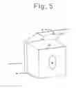 Fig. 06 - Wall mounted tissue press with integrated tissue dispenser