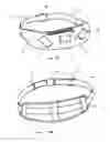 Fig. 34 - Bottle, retaining device and associated elements for carrying containers and other items