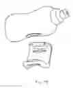 Fig. 68 - Bottle, retaining device and associated elements for carrying containers and other items