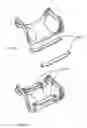 Fig. 69 - Bottle, retaining device and associated elements for carrying containers and other items