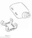 Fig. 72 - Bottle, retaining device and associated elements for carrying containers and other items