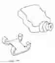 Fig. 74 - Bottle, retaining device and associated elements for carrying containers and other items
