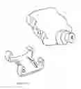Fig. 75 - Bottle, retaining device and associated elements for carrying containers and other items