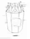Fig. 08 - Octagonal container for food, especially tostadas