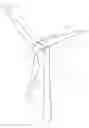Fig. 01 - Wind turbine blade provided with optical wind velocity measurement system