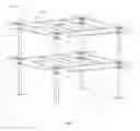 Fig. 02 - Modular interior partition for a structural frame building