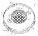 Fig. 01 - Lighting device and attachment element for fixing to the lighting device