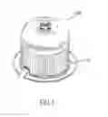 Fig. 02 - Heat-dissipating downlight lamp holder
