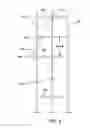Fig. 03 - Modular safety and support structure for use in large grain bins and a method for its use