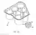 Fig. 13 - Lightweight cavity filter structure