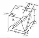Fig. 01 - Elliptically or circularly polarized dielectric block antenna