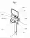 Fig. 02 - Wall mounted diagnostic cabinet assembly
