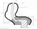 Fig. 01 - Concha-fitting custom earplug with flexible skin and filler material
