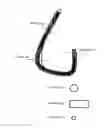 Fig. 02 - Amorphous alloy hooks and methods of making such hooks