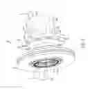 Fig. 09 - Disk brake hub assembly