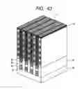 Fig. 44 - Semiconductor storage device and method for manufacturing same