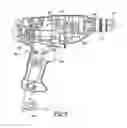 Fig. 10 - Power tool with motor having a multi-piece stator
