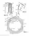 Fig. 13 - Power tool with motor having a multi-piece stator
