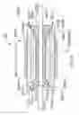 Fig. 08 - STATOR AND ROTOR-STATOR STRUCTURES FOR ELECTRODYNAMIC MACHINES