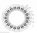 Fig. 01 - Rotary electric machine laminated core