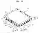 Fig. 12 - Portable device with a first and second housing with an electrically insulated antenna
