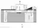 Fig. 01 - Flow through drop dispenser including porous member