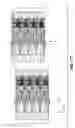 Fig. 20 - Flow through drop dispenser including porous member