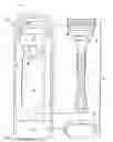 Fig. 01 - Razors having a shaving aid retention guard
