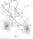 Fig. 02 - Folding baby stroller system and method