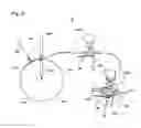 Fig. 08 - WIND POWER GENERATING SYSTEM USING TURBINE BLADES RADIALLY ARRANGED ALONG A CIRCULAR STRUCTURE