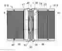 Fig. 01 - Deformable assembly acting as an intercommunicating gangway between two consecutive bodies having wheeled bases