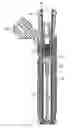 Fig. 01 - Variable spray injector with nucleate boiling heat exchanger
