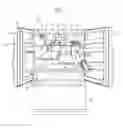 Fig. 02 - Refrigerator with slidable shelf